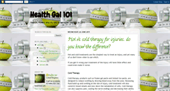 Desktop Screenshot of healthgal101.blogspot.com