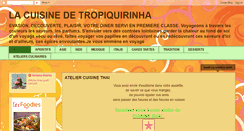 Desktop Screenshot of lacuisinedetropiquirinha.blogspot.com