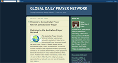 Desktop Screenshot of globaldailyprayer.blogspot.com