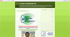 Desktop Screenshot of d-cadaciudadanoica.blogspot.com