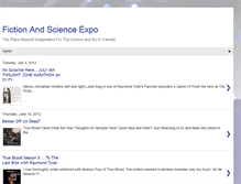 Tablet Screenshot of fictionandscienceexpo.blogspot.com