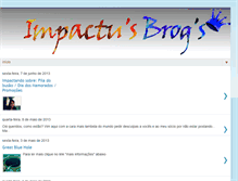 Tablet Screenshot of impactussbrogs.blogspot.com