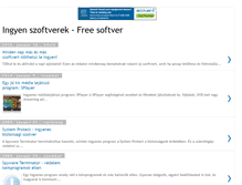 Tablet Screenshot of freesoftver.blogspot.com