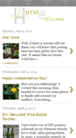 Mobile Screenshot of hurstathome.blogspot.com
