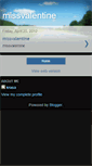 Mobile Screenshot of missvalentine.blogspot.com