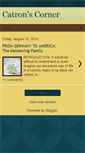 Mobile Screenshot of catronscorner.blogspot.com