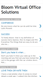 Mobile Screenshot of bloomvirtualofficesolutions.blogspot.com