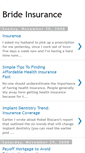 Mobile Screenshot of brideinsurance.blogspot.com