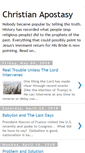 Mobile Screenshot of christianitynotchurchianity.blogspot.com