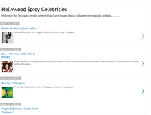 Tablet Screenshot of hollywoodspicycelebrities.blogspot.com