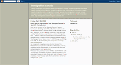 Desktop Screenshot of immigrationcanada3.blogspot.com