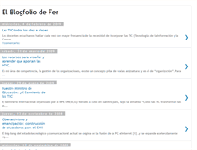 Tablet Screenshot of ferchufolio.blogspot.com