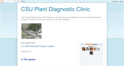 Desktop Screenshot of csuplantdiagnosticclinic.blogspot.com