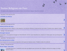 Tablet Screenshot of ensinoreligiosoemfoco.blogspot.com