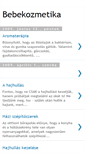 Mobile Screenshot of bebekozmetika.blogspot.com