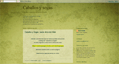 Desktop Screenshot of caballosysogas.blogspot.com