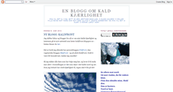 Desktop Screenshot of enbloggomkulde.blogspot.com