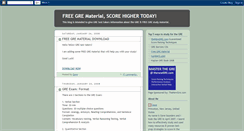 Desktop Screenshot of freegreprep.blogspot.com