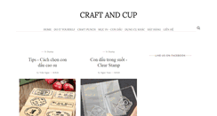 Desktop Screenshot of craftandcup.blogspot.com