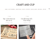 Tablet Screenshot of craftandcup.blogspot.com
