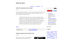 Desktop Screenshot of eylemebeni.blogspot.com