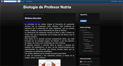 Desktop Screenshot of biologiadelanutria.blogspot.com