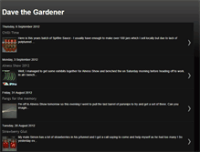 Tablet Screenshot of davethegardener.blogspot.com