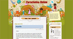 Desktop Screenshot of carochinhaonline.blogspot.com
