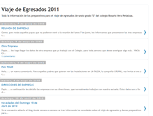 Tablet Screenshot of egresados2011.blogspot.com