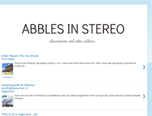 Tablet Screenshot of abblesinstereo.blogspot.com