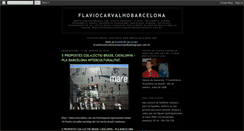 Desktop Screenshot of flaviocarvalhobarcelona.blogspot.com