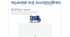 Desktop Screenshot of gamesderaciocinio.blogspot.com