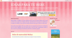 Desktop Screenshot of manualidadesbebe-monica.blogspot.com