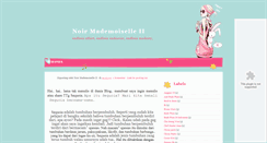 Desktop Screenshot of noirmademoiselleii.blogspot.com