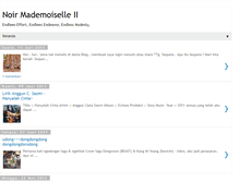 Tablet Screenshot of noirmademoiselleii.blogspot.com