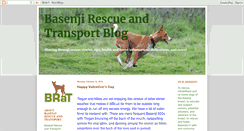 Desktop Screenshot of basenjirescue.blogspot.com