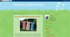 Desktop Screenshot of dianneslittlecorner.blogspot.com