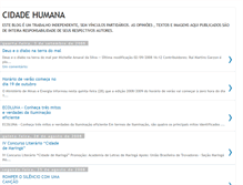 Tablet Screenshot of cidadehumana.blogspot.com