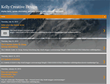 Tablet Screenshot of kellycreativedesign.blogspot.com