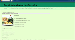 Desktop Screenshot of cozinhacaipira.blogspot.com