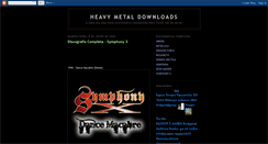 Desktop Screenshot of heavy-metaldownloads.blogspot.com