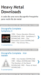 Mobile Screenshot of heavy-metaldownloads.blogspot.com