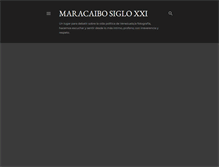 Tablet Screenshot of maracaibosigloxxi.blogspot.com