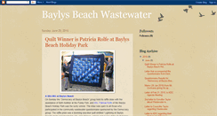 Desktop Screenshot of baylysbeachwastewater.blogspot.com