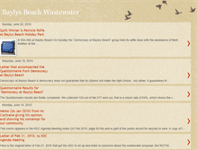 Tablet Screenshot of baylysbeachwastewater.blogspot.com