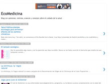 Tablet Screenshot of ecomedicina.blogspot.com