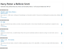 Tablet Screenshot of hp7cz.blogspot.com