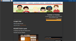 Desktop Screenshot of freindsters.blogspot.com