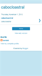 Mobile Screenshot of cabocloastral.blogspot.com