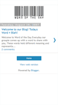 Mobile Screenshot of dayoftheword.blogspot.com